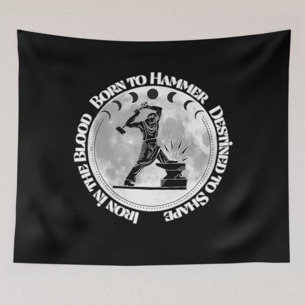 Item preview, Blacksmith-iron in the blood designed and sold by RAGOOL-ART.