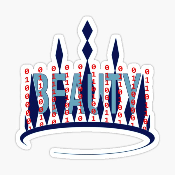 Binary Beauty Sticker