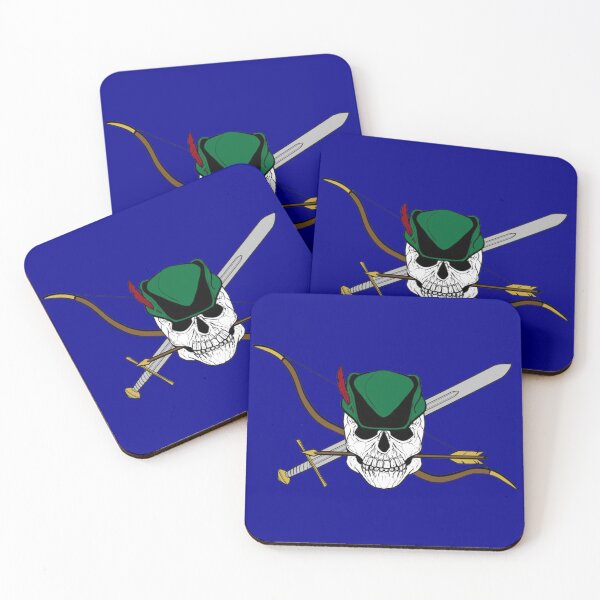 Item preview, Robin Hood Jolly Roger (Dark Blue) designed and sold by MurpheusTech.