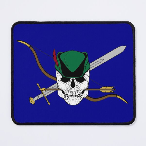 Item preview, Robin Hood Jolly Roger (Dark Blue) designed and sold by MurpheusTech.