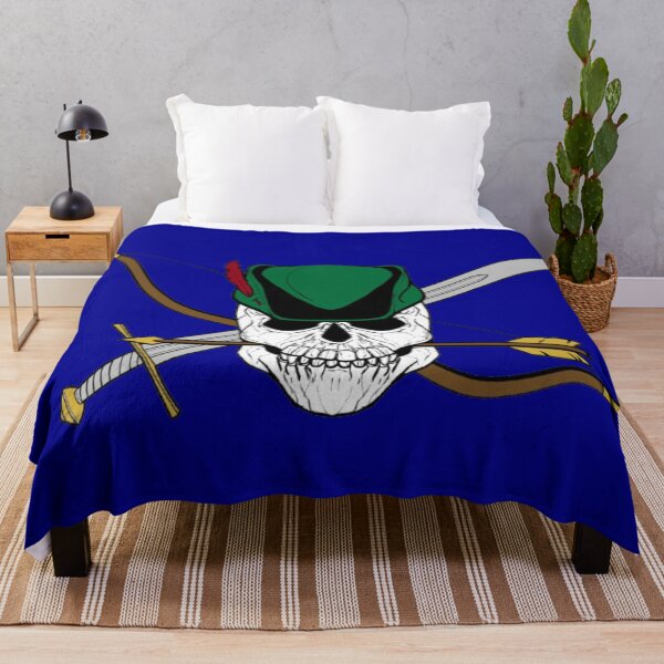 Item preview, Robin Hood Jolly Roger (Dark Blue) designed and sold by MurpheusTech.