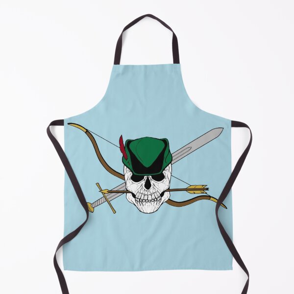 Item preview, Robin Hood Jolly Roger (Light Blue) designed and sold by MurpheusTech.