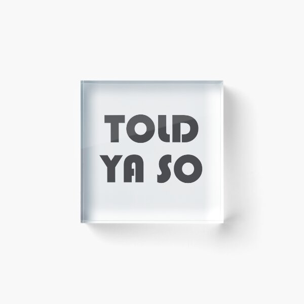 Item preview, Told Ya So Lettering designed and sold by FikaCreation.