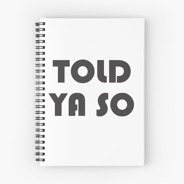 Item preview, Told Ya So Lettering designed and sold by FikaCreation.