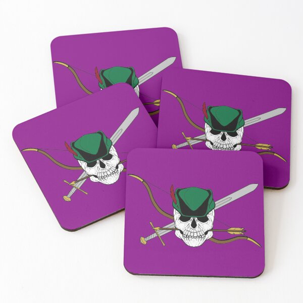 Item preview, Robin Hood Jolly Roger (Purple) designed and sold by MurpheusTech.