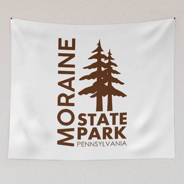 Item preview, Moraine State Park Pennsylvania Pines designed and sold by bivenart.