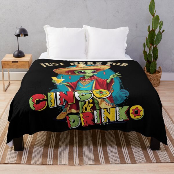 Item preview, Funny Fiesta Alien Mexican Holiday designed and sold by LuminOrb.