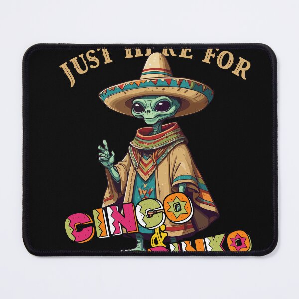 Item preview, Fiesta Alien Saying Funny Cinco De Mayo Celebration designed and sold by LuminOrb.