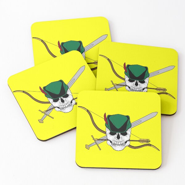 Item preview, Robin Hood Jolly Roger (Yellow) designed and sold by MurpheusTech.