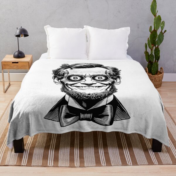 Item preview, Bitcoin Abraham Lincoln Funny Cryptocurrency Crypto Trader designed and sold by GrandeDuc.