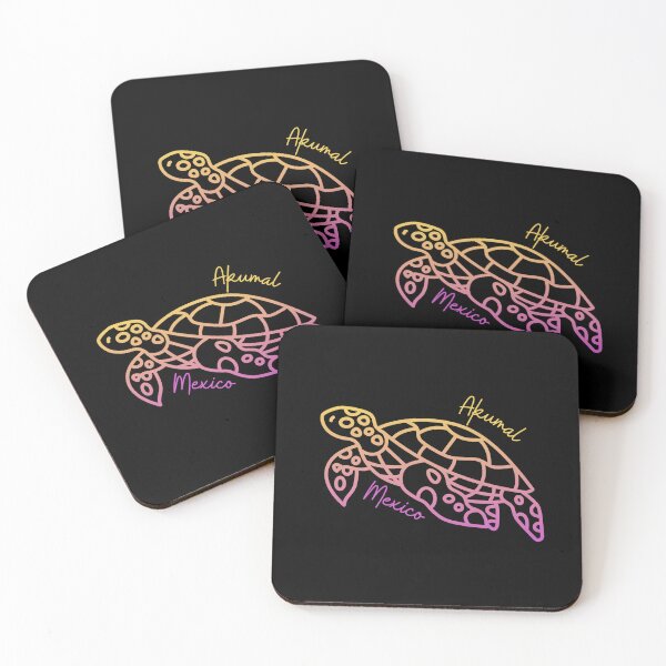 Item preview, Akumal Beach Mexico Turtle designed and sold by dooddles.