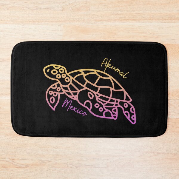 Item preview, Akumal Beach Mexico Turtle designed and sold by dooddles.