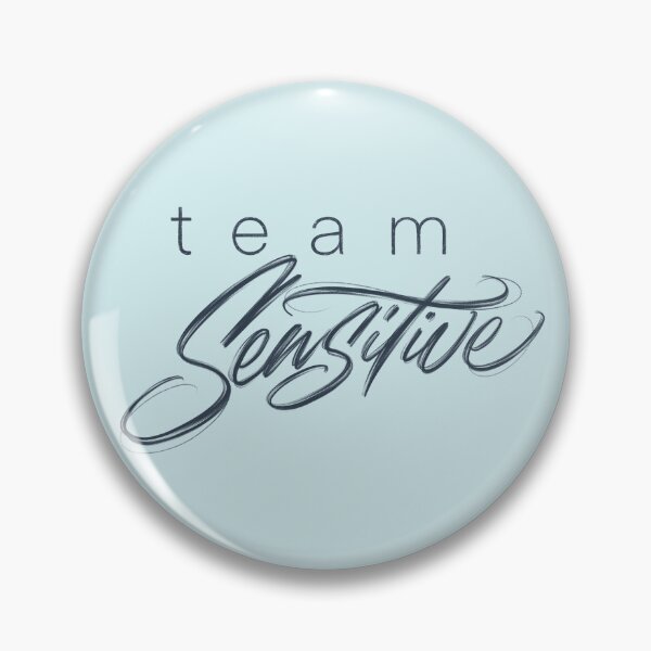 Item preview, Team Sensitive Hand Lettering designed and sold by JustPawsome.