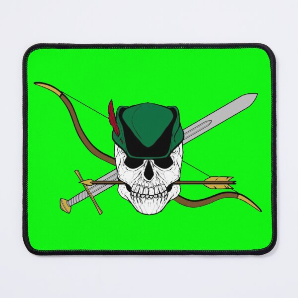Item preview, Robin Hood Jolly Roger (Lime) designed and sold by MurpheusTech.