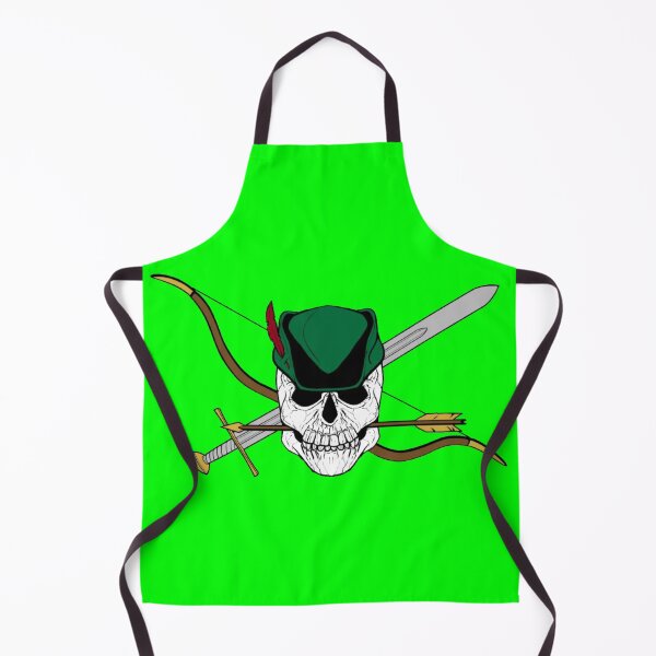 Item preview, Robin Hood Jolly Roger (Lime) designed and sold by MurpheusTech.