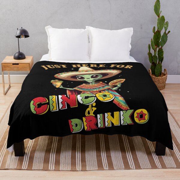 Item preview, Fiesta Alien Saying Mexican Holiday designed and sold by LuminOrb.
