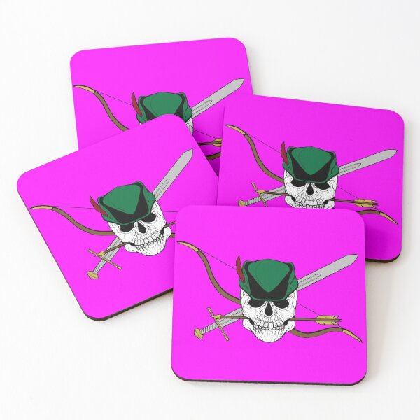 Item preview, Robin Hood Jolly Roger (Magenta) designed and sold by MurpheusTech.