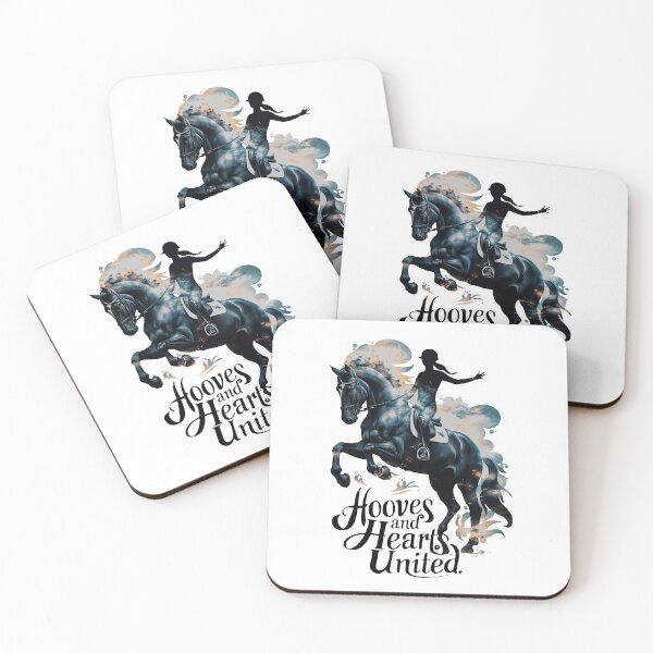 Item preview, Rider and Horse as One: Hooves and Hearts United designed and sold by SplashTastic.