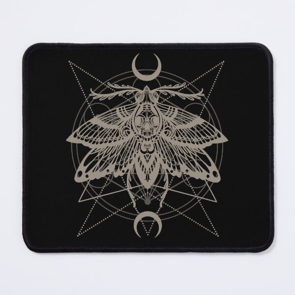 Item preview, Sacred Geometry moth designed and sold by MonochromeEcho.