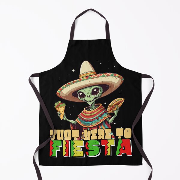 Item preview, Funny Fiesta Alien Mexican Holiday Style designed and sold by LuminOrb.