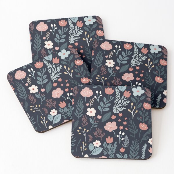 Item preview, Maximalist Scattered Flower Pattern designed and sold by PurpleAdventure.