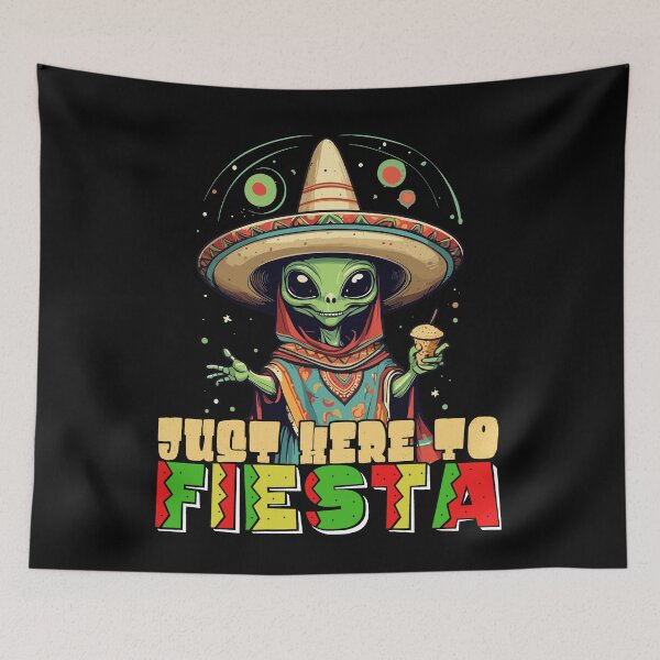 Item preview, Funny Fiesta Saying To Celebrate Here designed and sold by LuminOrb.