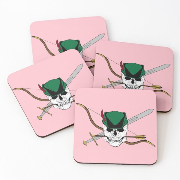 Item preview, Robin Hood Jolly Roger (Pink) designed and sold by MurpheusTech.