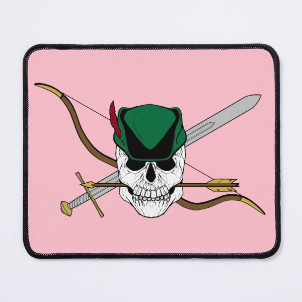 Item preview, Robin Hood Jolly Roger (Pink) designed and sold by MurpheusTech.