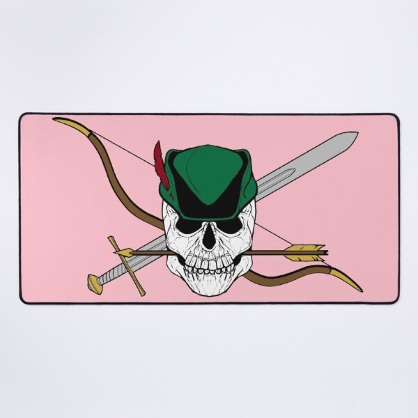 Item preview, Robin Hood Jolly Roger (Pink) designed and sold by MurpheusTech.