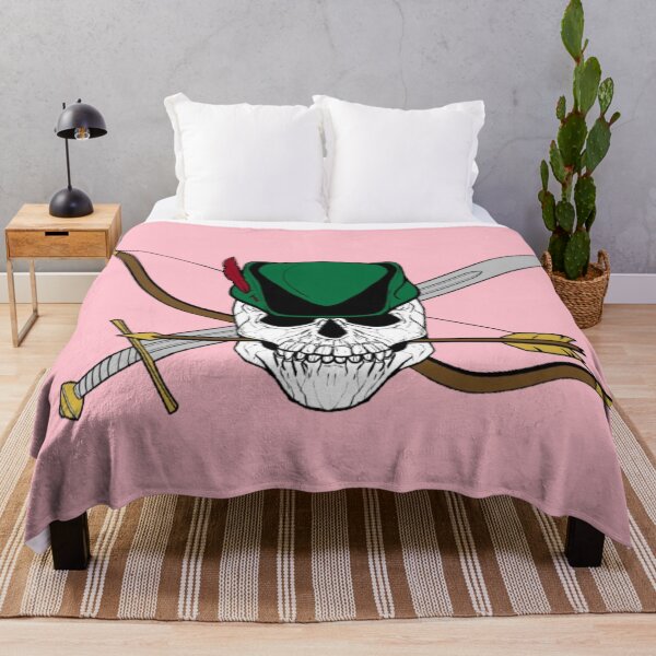 Item preview, Robin Hood Jolly Roger (Pink) designed and sold by MurpheusTech.