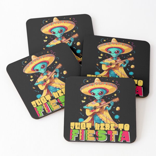 Item preview, Here For Fiesta Funny Saying Mexican designed and sold by LuminOrb.