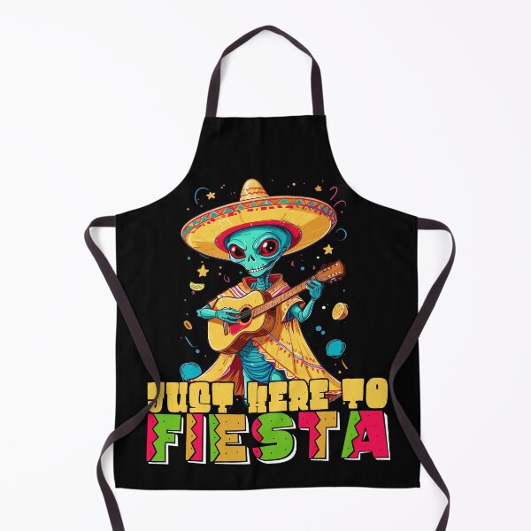 Item preview, Here For Fiesta Funny Saying Mexican designed and sold by LuminOrb.