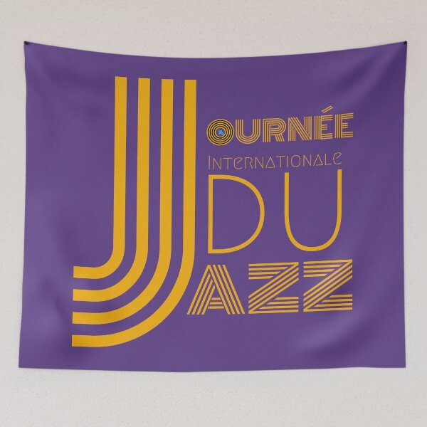 Item preview, Journée Internationale du Jazz / Jazz Day FR designed and sold by chowlet.