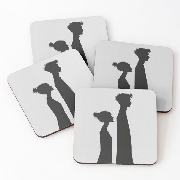 Item preview, Silhouettes of young men and women. T-shirts. designed and sold by Icon-Network.