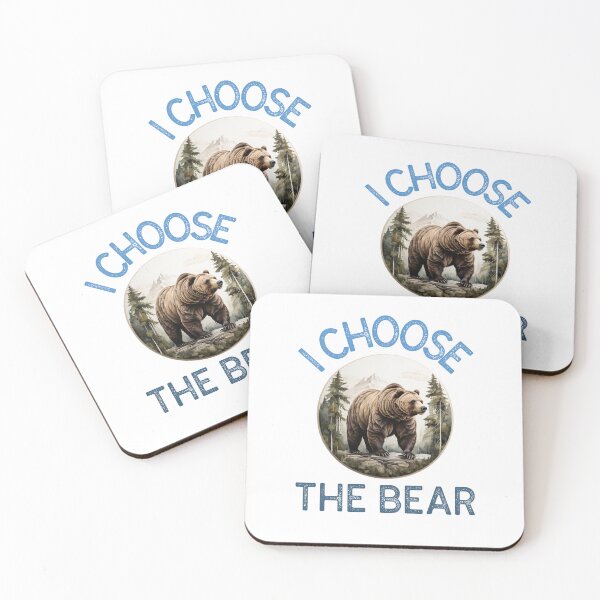 Item preview, I Choose the Bear designed and sold by Tekweni.