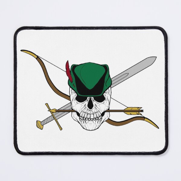 Item preview, Robin Hood Jolly Roger (White) designed and sold by MurpheusTech.