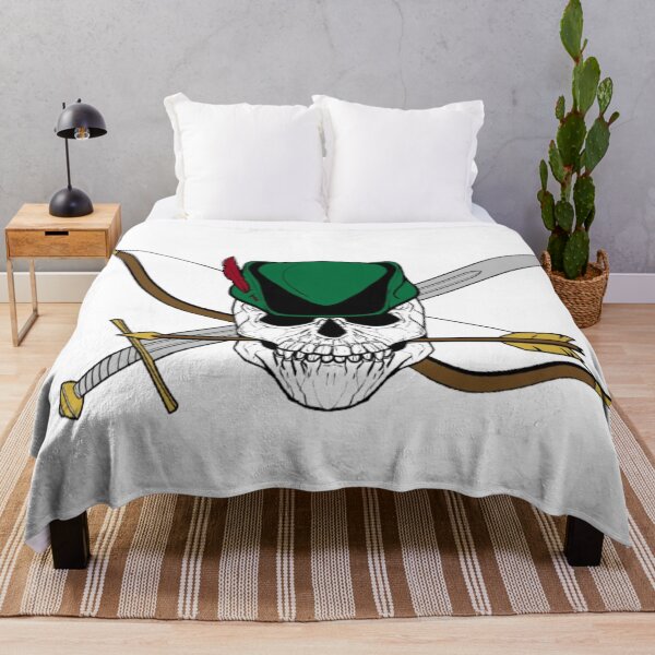 Item preview, Robin Hood Jolly Roger (White) designed and sold by MurpheusTech.