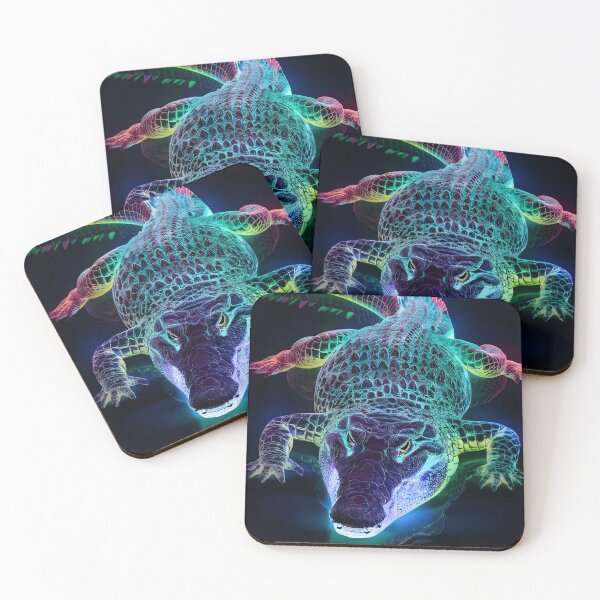 Item preview, Holographic Crocodile designed and sold by WANBASTEN.