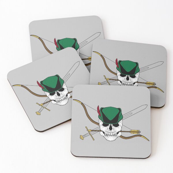 Item preview, Robin Hood Jolly Roger (Silver) designed and sold by MurpheusTech.