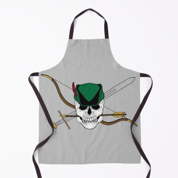 Item preview, Robin Hood Jolly Roger (Silver) designed and sold by MurpheusTech.