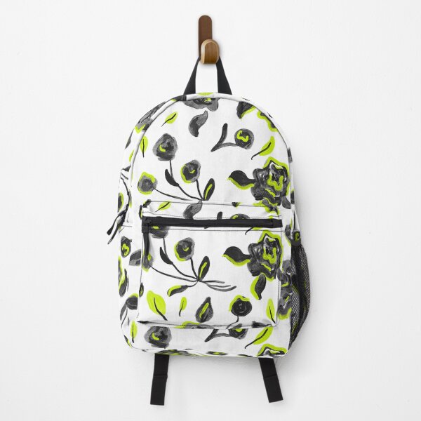 Item preview, Edgy Black and Neon Green Rose pattern designed and sold by dmwong.