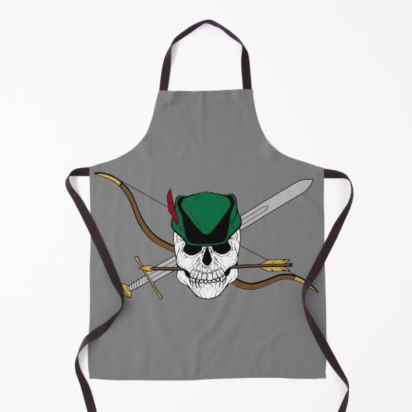 Item preview, Robin Hood Jolly Roger (Grey) designed and sold by MurpheusTech.