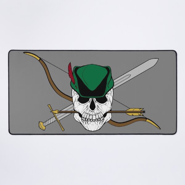 Item preview, Robin Hood Jolly Roger (Grey) designed and sold by MurpheusTech.