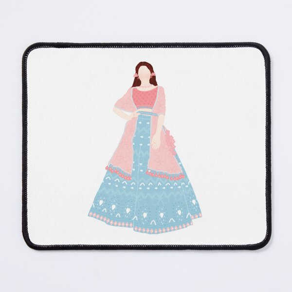 Item preview, Indian Girl in Saree designed and sold by ART SIFA.