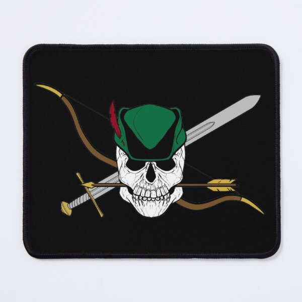Item preview, Robin Hood Jolly Roger (Black) designed and sold by MurpheusTech.