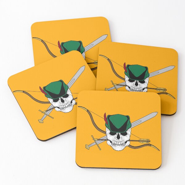 Item preview, Robin Hood Jolly Roger (Orange) designed and sold by MurpheusTech.