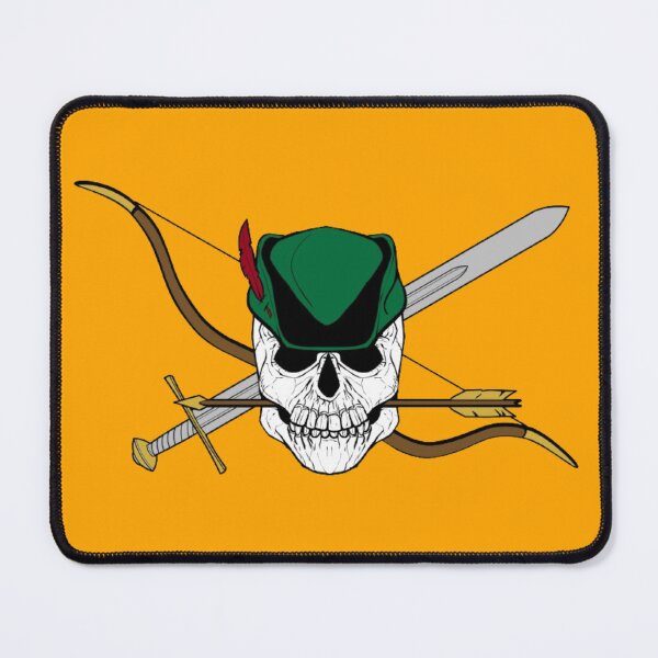 Item preview, Robin Hood Jolly Roger (Orange) designed and sold by MurpheusTech.