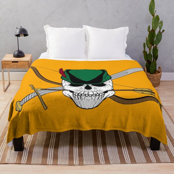 Item preview, Robin Hood Jolly Roger (Orange) designed and sold by MurpheusTech.
