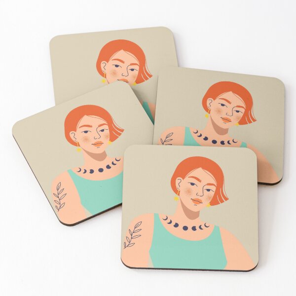 Item preview, The girl with red hair designed and sold by SawyerLawrence.