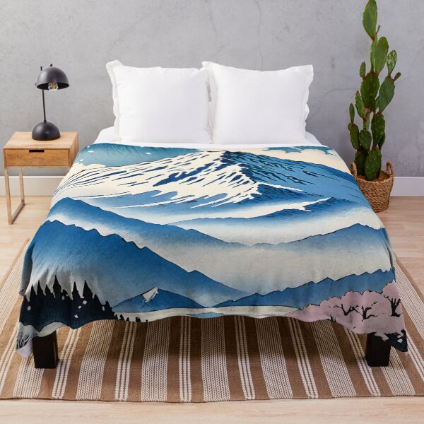 Item preview, Night in Huko - A Contemporary Ukiyo-e Nature Landscape designed and sold by Kijiermono.